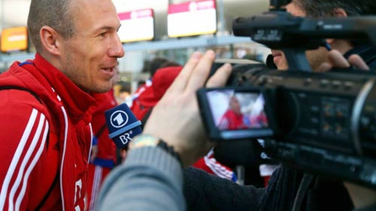 ... und geben Interviews