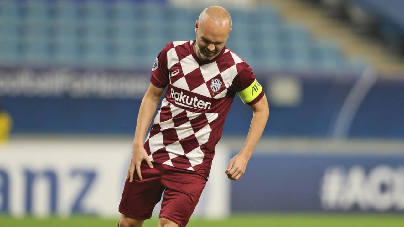 Japan: Iniesta fällt vier Monate aus