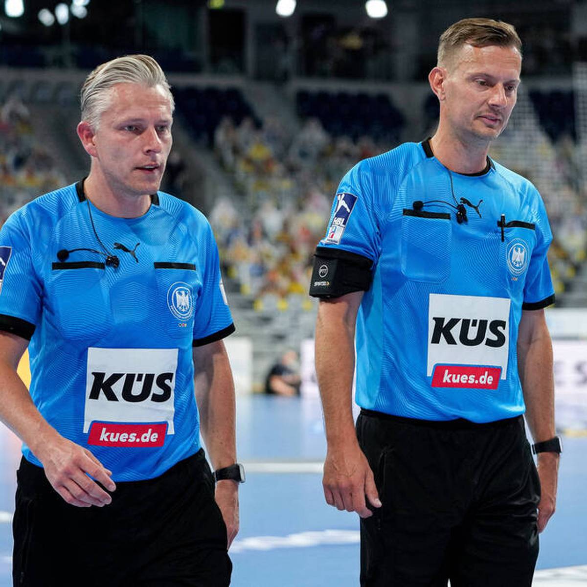 Das Finale der Handball-EM wird mit deutscher Beteiligung stattfinden. Die Schiedsrichter Robert Schulze und Tobias Tönnies leiten das Endspiel.