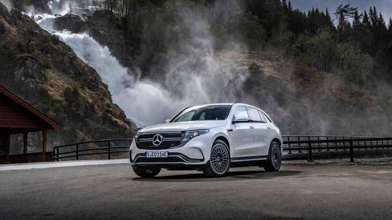 Als Stromer ist der Mercedes EQ C ohne CO2-Emissionen unterwegs
