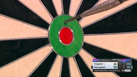 Andreas Harrysson hat im Interview mit SPORT1 angekündigt, dass er einen besonderen 9-Darter-Weg spielen möchte. 