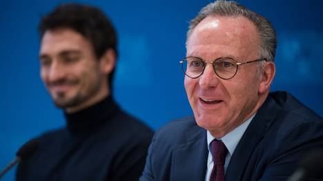 Karl-Heinz Rummenigge ist mit 2017 sehr zufrieden