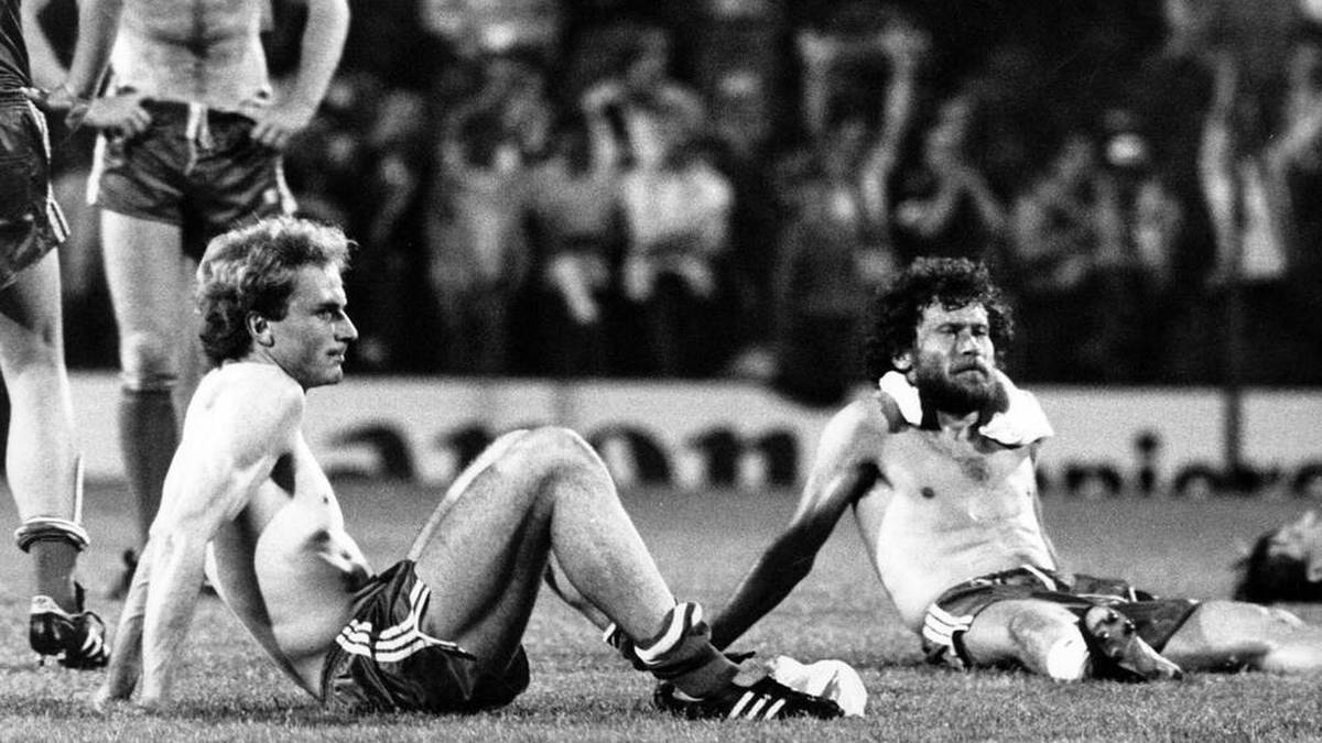 Die Bayern verlieren 1982 überraschend das Finale des Europapokals der Landesmeister gegen Aston Villa
