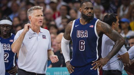 Steve Kerr trainiert in Paris die NBA-Stars um LeBron James