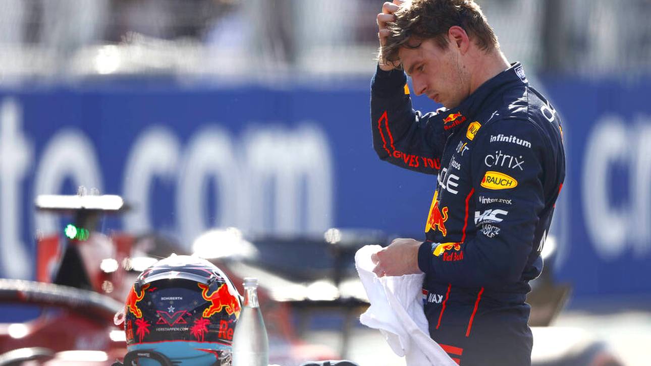 „Verkackt“: Ohrfeige für Verstappen