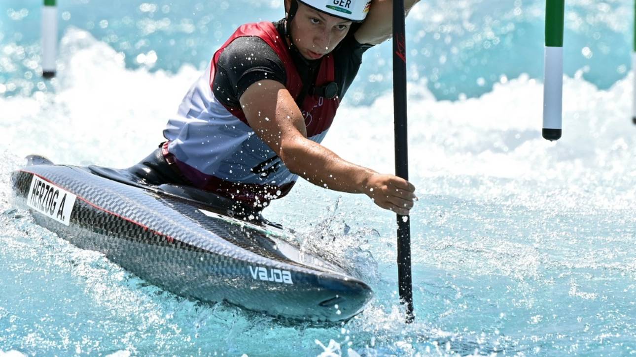 Kanu-WM: Deutsche legt stark los