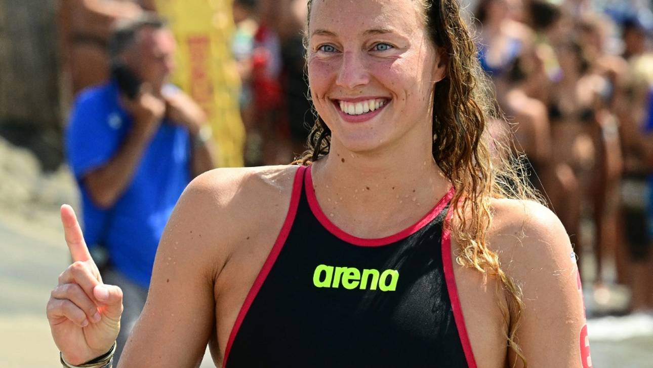 Schwimm-EM: Beck mit Freiwasserstaffel Fünfte