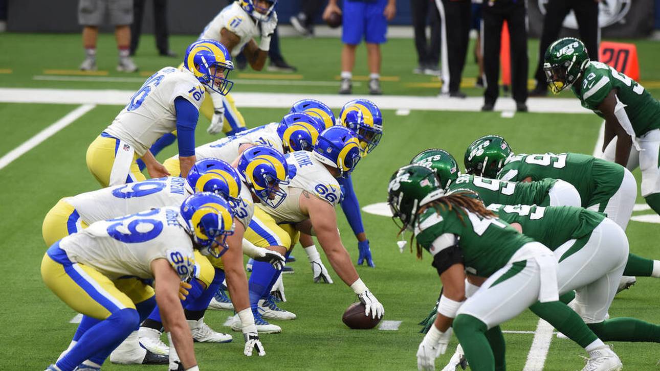 NFL: Die Positionen im American Football. Die O-Line steht der D-Line gegenüber.