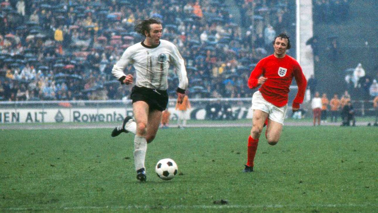 Das DFB-Team um Günter Netzer setzte sich bei der EM 1972 gegen England durch