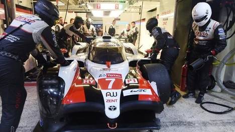 Erst Bestzeit, dann Unfall: Toyota Ã¼bernachtet in Le Mans an der Spitze