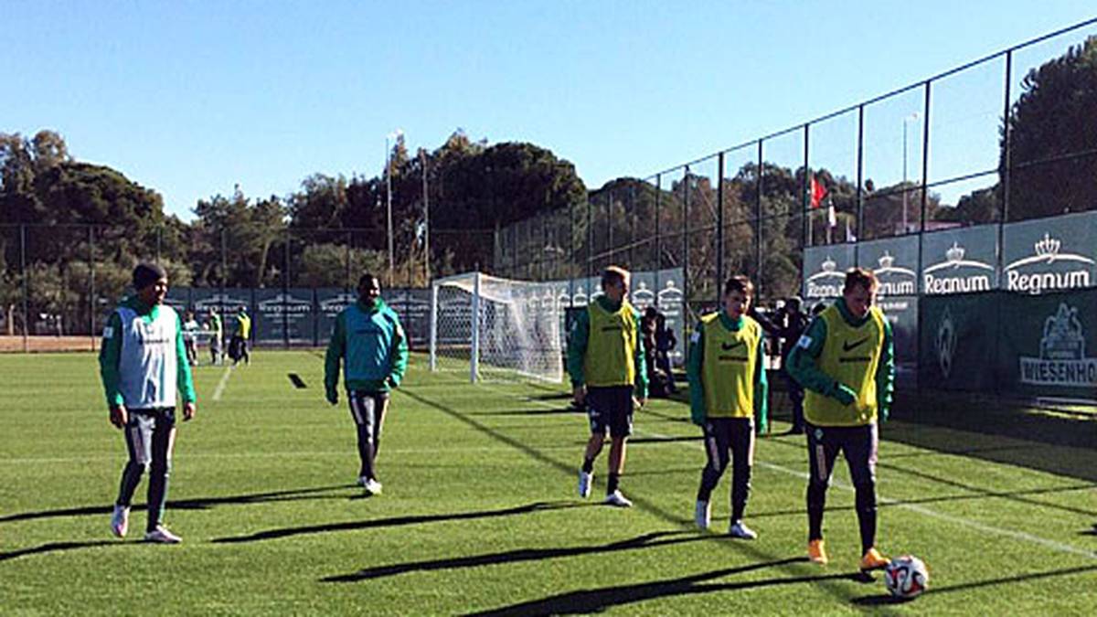 Auch Werder Bremen hat sein Quartier in der Sonne aufgeschlaghen. Einmal mehr bereiten sich die Hanseaten im türkischen Belek auf die Rückrunde vor (Copyright: Twitter.com/SV Werder Bremen).