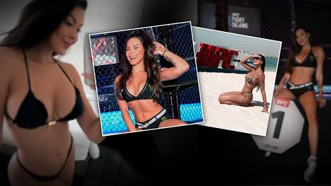 Camila Oliveira darf als Octagon Girl auf der UFC Fight Island mit dabei sein und gibt exklusive Einblicke in das Leben in der UFC-Blase in Abu Dhabi.