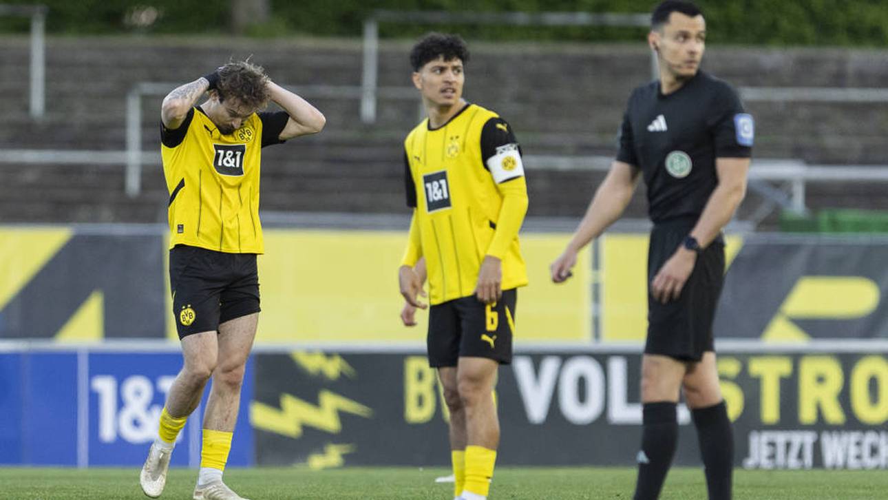 Borussia Dortmunds Amateure stehen vor dem Abstieg in die Regionalliga