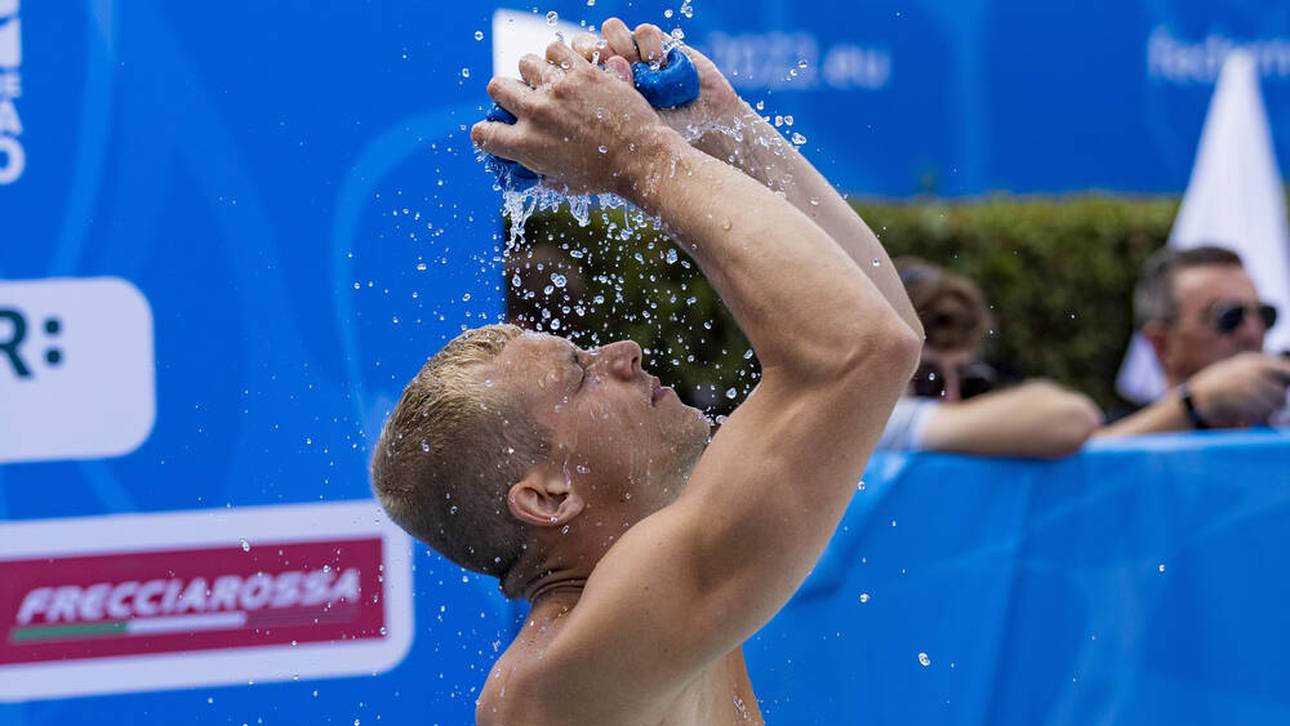 Timo Barthel holte bei den Europameisterschaften in Rom Bronze