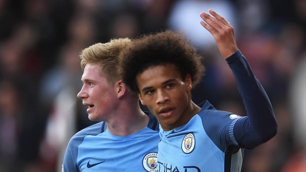 Sane schießt City zum Sieg