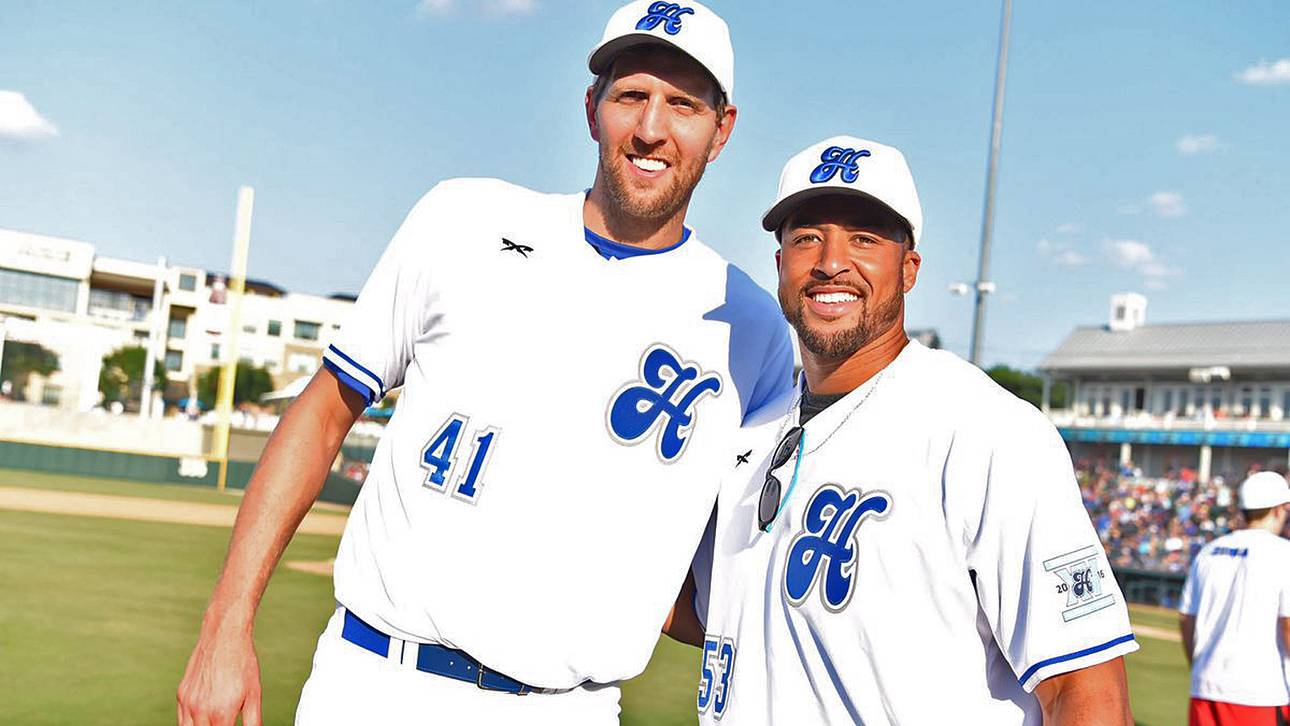 Nowitzki glänzt bei Baseball-Spiel