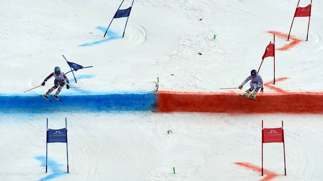 Veronique Hronek zog sich bei ihrem Beinahe-Sturz im Teamwettbewerb einen Kreuzbandriss zu