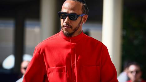 Trug vor dem Saisonfinale 2024 schon rot: Lewis Hamilton