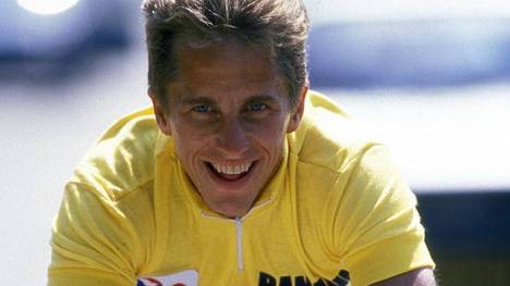 Greg LeMond bei seinem Tour-de-France-Sieg 1986