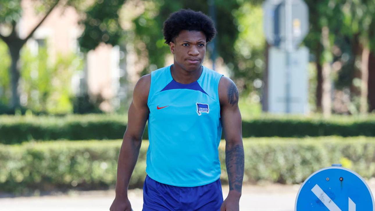 Jessic Ngankam war einer der Lichtblicke in Herthas Abstiegssaison