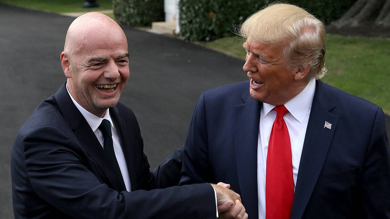 Infantino nimmt Trump-Einladung an
