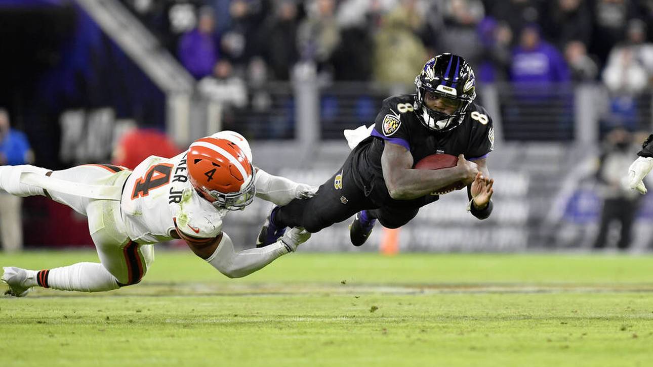 Ravens siegen trotz Jackson-Patzern