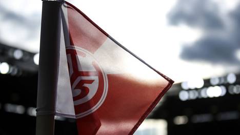MAINZ, GERMANY - JANUARY 18: A detailed view of a corner flag prior to the Bundesliga match between 1. FSV Mainz 05 and Sport-Club Freiburg at Opel Arena on January 18, 2020 in Mainz, Germany. (Photo by Alex Grimm/Bongarts/Getty Images)