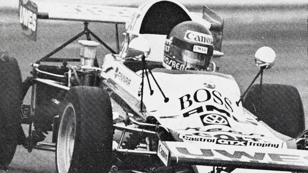 1975: Keke Rosberg setzt sich bei der deutschen Meisterschaft der Formel Super V im Kaimann-Volkswagen durch