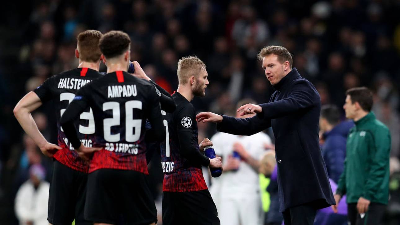 RB gegen Spurs mit Zuschauern