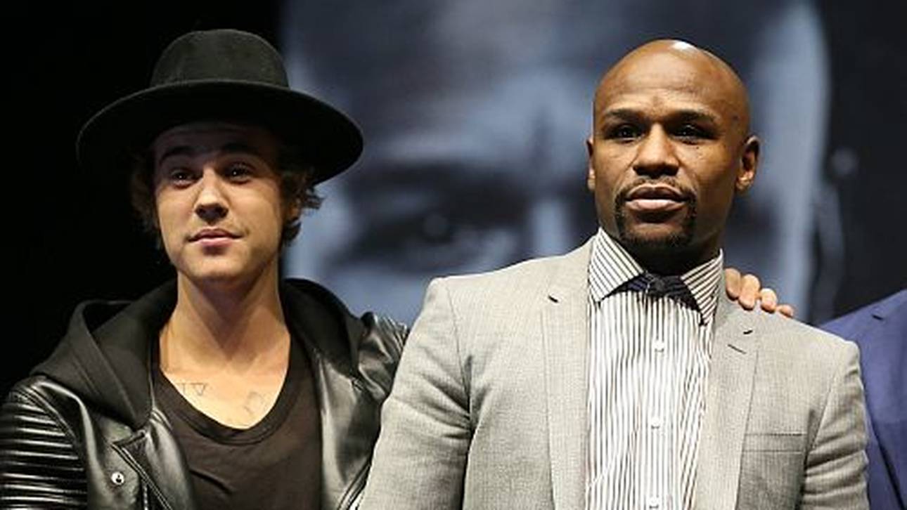 Bieber unterstützt Mayweather Jr.
