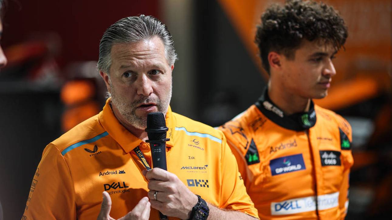 Zak Brown ist sauer wegen der Attacken auf seinen Schützling Lando Norris