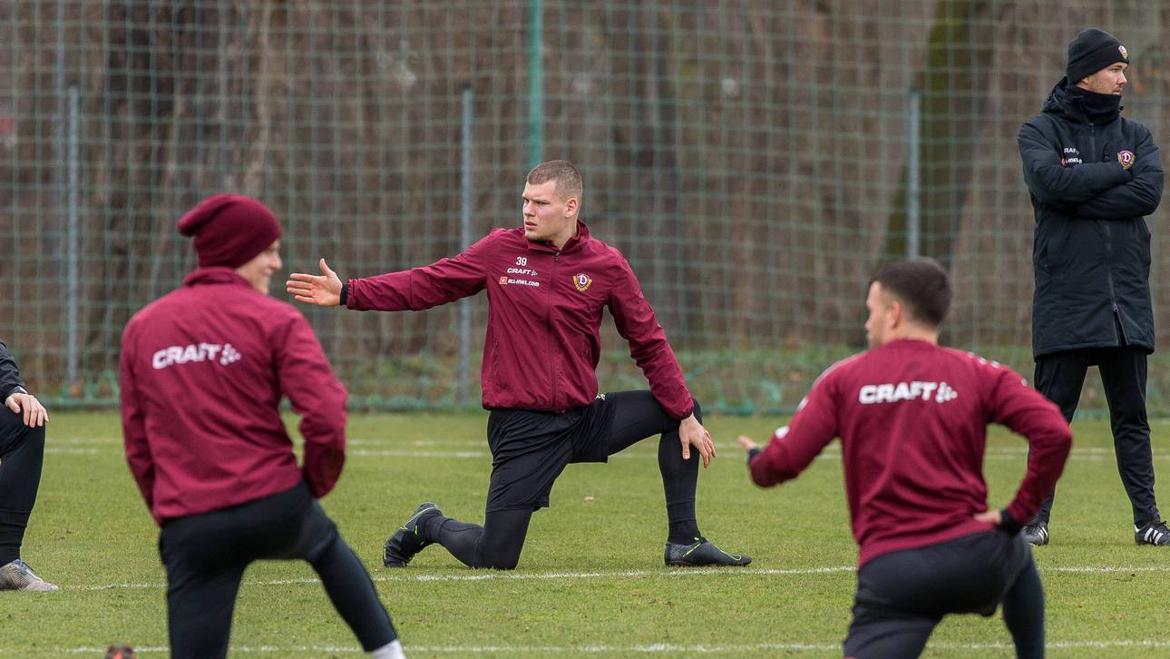 Dynamo nimmt Training auf