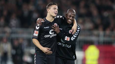 Sebastian Maier and Fafa Picault (rechts) spielen mit St. Pauli eine starke Saison
