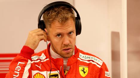 Formel 1: Sebastian Vettel spricht über seine WM-Chancen mit Ferrari, Sebastian Vettel liegt in der WM-Wertung auf dem zweiten Platz