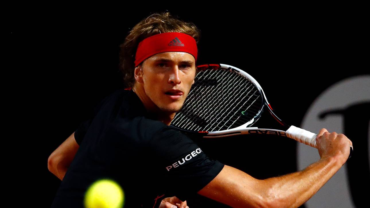 Zverev erreicht Halbfinale in Rom