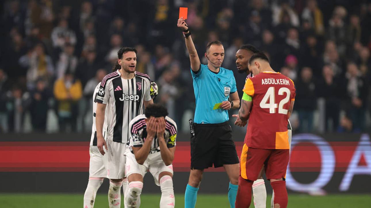 Fassungslosigkeit nach Roter Karte