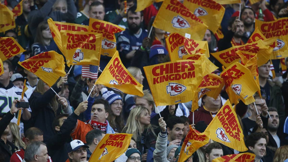 Die Chiefs-Fans in England sind begeistert…