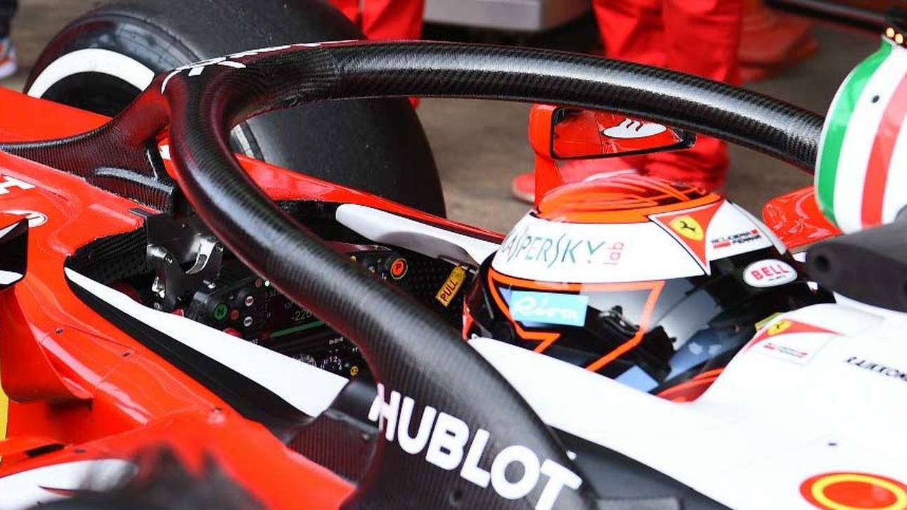 Ein Heiligenschein soll Vettel schützen