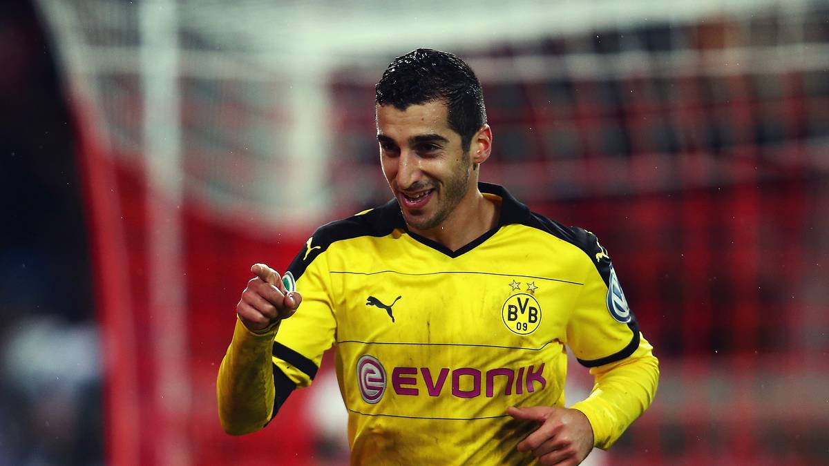15. Platz: Henrikh Mkhitaryan (Borussia Dortmund) - 11 Tore