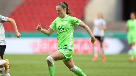 Ewa Pajor traf gleich zweimal für Wolfsburg