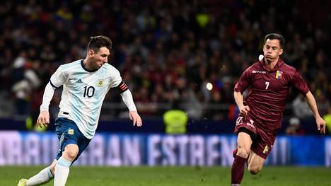Lionel Messi ging gegen Venezuela leer aus