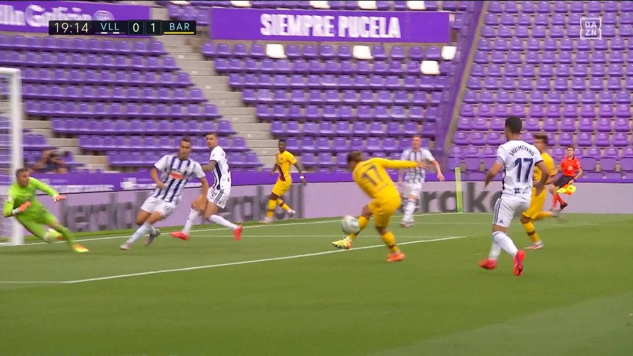 La Liga: Real Valladolid - FC Barcelona (0:1): Highlights im Video | La Liga