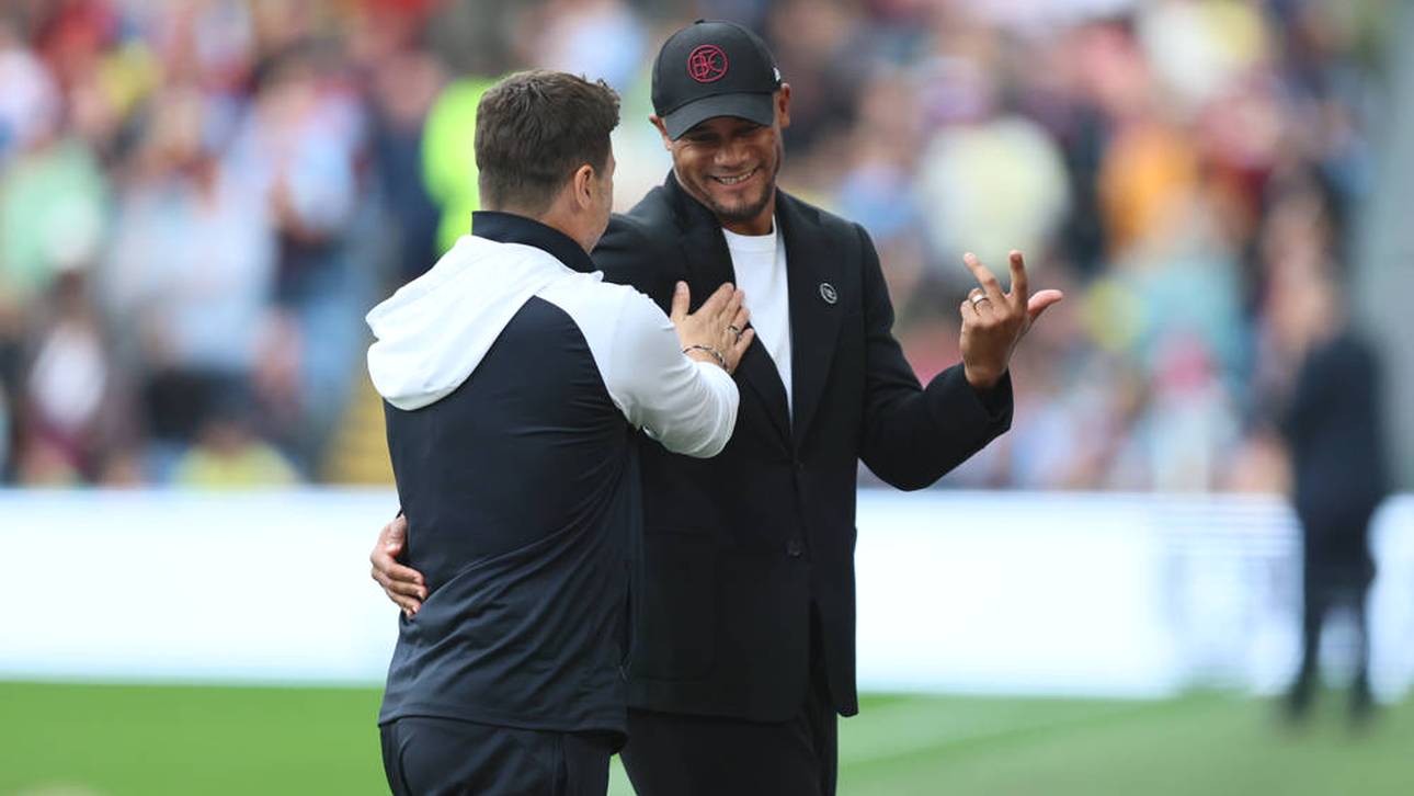 Wird Vincent Kompany (rechts) Nachfolger von Mauricio Pochettino (links) beim FC Chelsea?