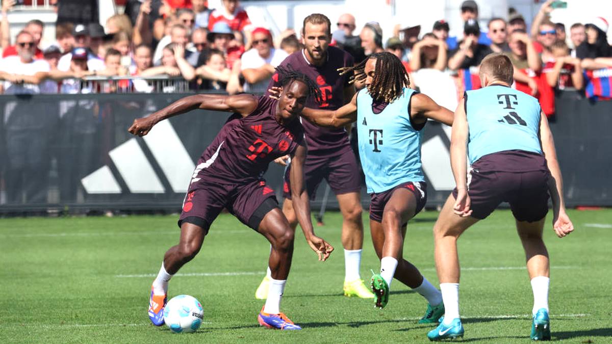 Doppelter Bayern-Schreck im Training