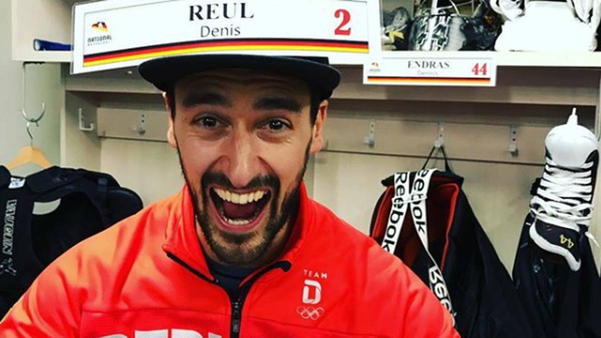 Endras ist der Mann der großen Gesten: Nach dem Tod von Ex-Mannheim-Profi Robert Dietrich im Jahr 2011 (Flugzeugabsturz) ließ sich Teamplayer Endras dessen Bild auf seine Torhütermaske malen. Jetzt dachte Endras im Moment der größten Freude auch an Denis Reul, der Olympia verletzungsbedingt verpasst. 