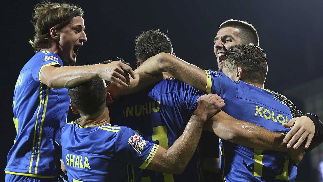 Kosovo mit erstem Pflichtspiel-Sieg