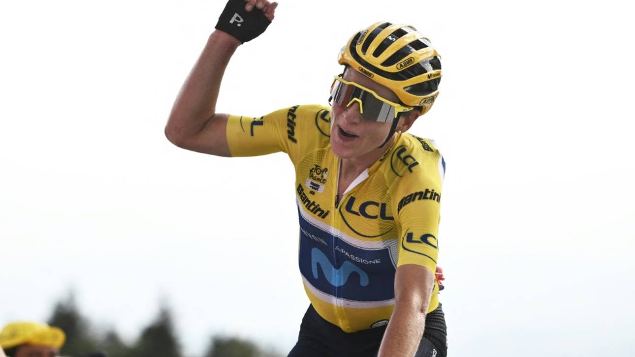 Radstar fährt trotz Ellbogenbruch