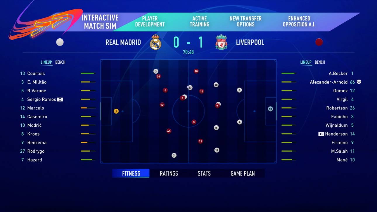 So sieht die brandneue Match Simulation in FIFA 21 aus