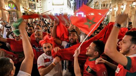 Marokkanische Fans sorgten für Krawalle