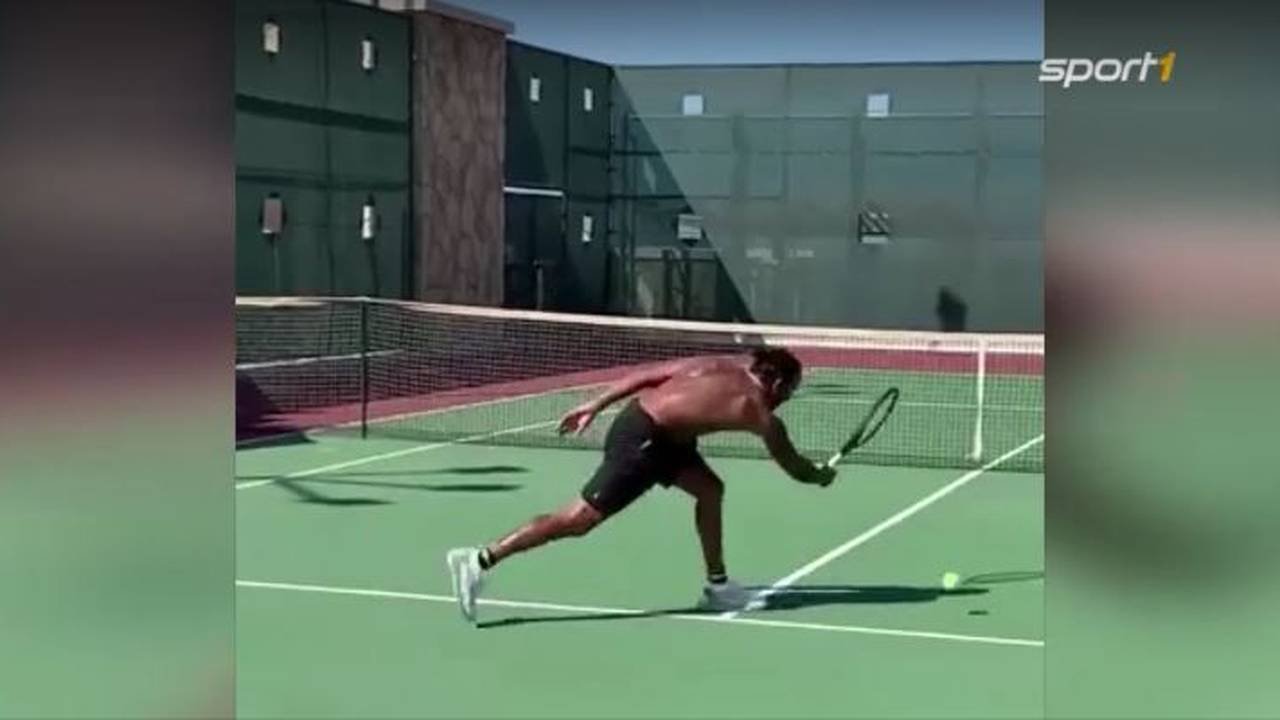 Tennismatch: Lewis Hamilton verliert gegen seinen Papa